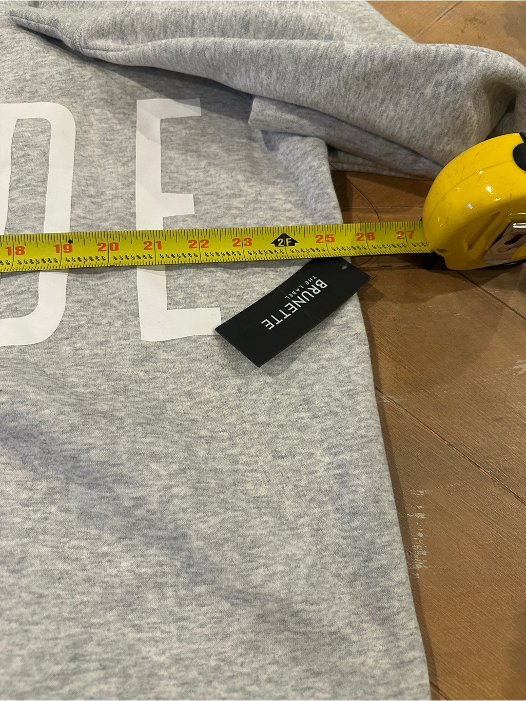 Brunette The Label Blonde Oversized Crewneck Sweatshirt — image 8 of 8